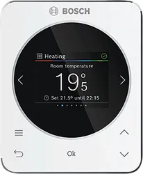 RT800 kabelgebonden ruimteregeling met temperatuur sensor Bosch