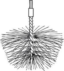 grande brosse pour set de nettoyage C6 Bosch