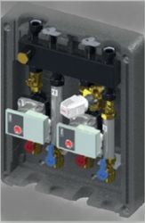 pompgroep Bosch met ingebouwde circulatiepomp gemengd verwarmingscircuit 5/4"