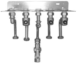Aansluitset ketel voor CV, sanitair water en gas, Bulex ThermoMaster / Thema Condens / Themafast Condens