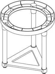 Trépied réglable Bulex
