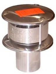 rookgasafvoerkap Ubbink enkelwandig 130 aluminium