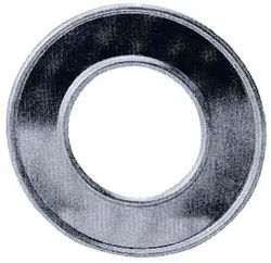 afdekrozet rookgas/luchttoevoerbuis Ubbink rond Ø100mm aluminium