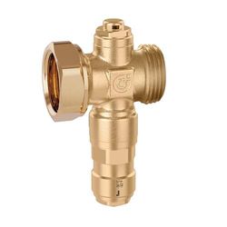 iStop Vorstbeveiligingsklep met wartel 1 F x 1 M  0-90grC caleffi