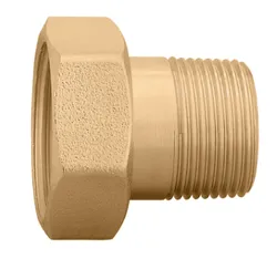 tweedelige koppeling messing 4/4 F x 4/4 M  caleffi