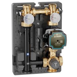 pompgroep Caleffi met ingebouwde circulatiepomp niet-gemengd verwarmingscircuit 6/4"