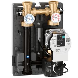 groupe de pompe Caleffi avec circulateur intégré circuit de chauffage mélangé 6/4"