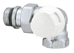Radiatorkraan, Caleffi, dubbelhaaks links