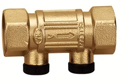 Terugslagklep, Caleffi 3045, 1/2", messing, binnendraad