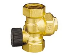 Terugslagklep, Caleffi 510, 3/4", messing, binnendraad