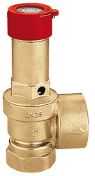 Veiligheidsklep, Caleffi 513, 1"-5/4"FF, 3.5bar, verwarming en koeling