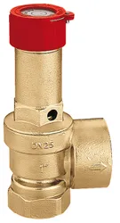 Vanne de sécurité, Caleffi 513, 1"-5/4"FF, 3.5bar, chauffage et eau sanitaire