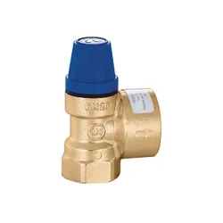 Veiligheidsklep, Caleffi 531, 1/2"-3/4"FF, 10bar, tapwater