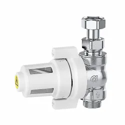 vuilafscheider Caleffi 3/4" 20 persmof met magneet intern
