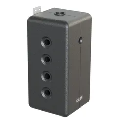 Buffervat, Caleffi serie 5484, 50 liter, inox, klasse A, met isolatie