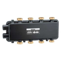 watervedeler inox Caleffi  met ontluchting, met debietmeter