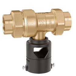 Terugslagklep, Caleffi, 3/4", messing, buitendraad
