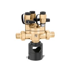 Terugslagklep, Caleffi, 1/2", messing, buitendraad
