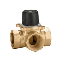 vanne mélangeuse à trois voies Caleffi 2" PN16 bronze
