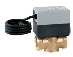 gemotoriseerd 2-weg zoneventiel 1/2 230V caleffi met micro schakelaar