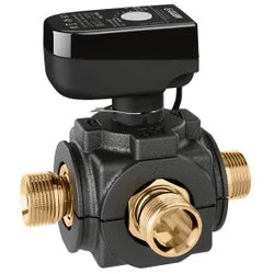 elektrisch driewegregelafsluiter Caleffi 6445 1"