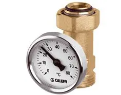 thermometer(0-80grC)met koppeling 3/4 x3/4 caleffi
