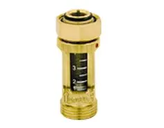 vloeistofstromingsmeter Caleffi buitendraad  - binnendraad 669