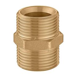 Mamelon fileté réduit, laiton, 1" x 3/4" MM, Caleffi 942