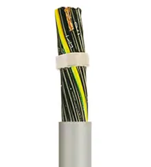kabel LIYY3X1-JZ-CCA B 500 1mm2 rol 100m geel/groen zwart