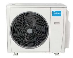 Airco système split - multisplit unité extérieur, Midea, réfrigération et chauffage, 2 unitées intérieurs, 2.05 - 5.28kW, 2.93, 0.69 - 2.00kW, 6.1, A+