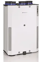 WTW-unit, Itho Daalderop Apure Vent, D 250 C, 250m3/h, D=150mm, 4 bovenaansluitingen