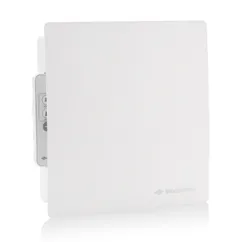 Badkamerventilator, Itho Daalderop S Pure, Eco 2, Ø100mm, met hygrostaat, met timer