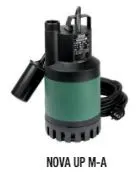 Dompelpomp vezelversterkt kunststof, Hmax=9.8m, Qmax=13.5m3/h, met vlotter, 1x220 - 240V, stroomkabel=10m, DAB NOVA UP 600 MA