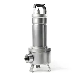 Fecaliendompelpomp inox, Hmax=9.6m, Qmax=24m3/h, 3x380 - 440V, stroomkabel=10m, DAB FEKA VS 750 T-NA