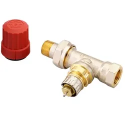 Vanne de radiateur, Danfoss RA-N 10, droit
