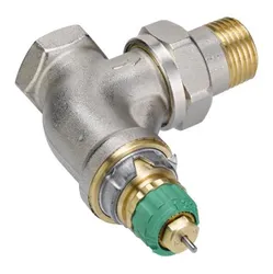 Vanne de radiateur, Danfoss RA-DV 15, équerre