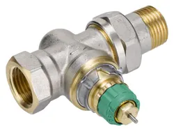 Vanne de radiateur, Danfoss RA-DV 15, droit