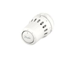 Tête thermostatique radiateur, Danfoss, RA-Click, blanc, 8 - 28°C