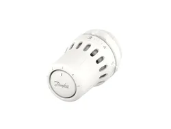 Tête thermostatique radiateur, Danfoss, RA-Click, blanc, 8 - 28°C