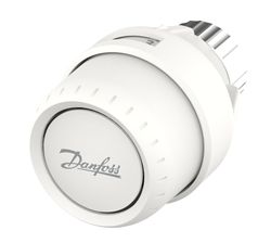 Tête thermostatique radiateur, Danfoss, RA-Click, blanc, 7 - 28°C