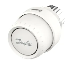 Tête thermostatique radiateur, Danfoss, RA-Click, blanc, 7 - 28°C