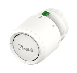 Tête thermostatique radiateur, Danfoss, RA-Click, blanc, 7 - 28°C