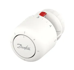 Tête thermostatique radiateur, Danfoss Aero RA, RA-Click, blanc, 7 - 28°C