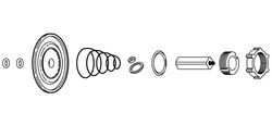 Spare part Service kit EV220 32 EPDM danfoss