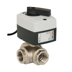 vanne de régulation électrique à trois voies Danfoss