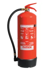 DIMA 9 ABC poederblusser mano permanente druk Dimex