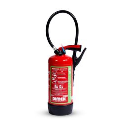 DDF 6L extincteur à mousse FLUOR FREE - cartouche de CO2 sous pression Dimex