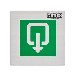 Pictogram nooduitgang Dimex