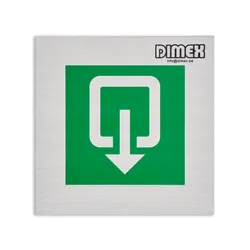 Pictogram nooduitgang Dimex