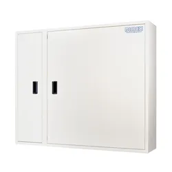 Haspelkast dubbel wit DIMEX (blussercompartiment) h:995 x b:1195 x d:265 mm Dimex